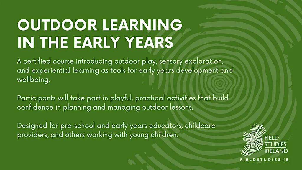 Leading Outdoor Learning in the Early Years (Certified) at Crawfordsburn Country Park