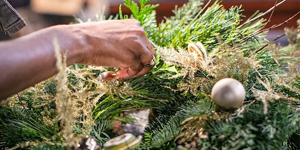 Festive Wreath Making Classes at The General Elliot, Croft