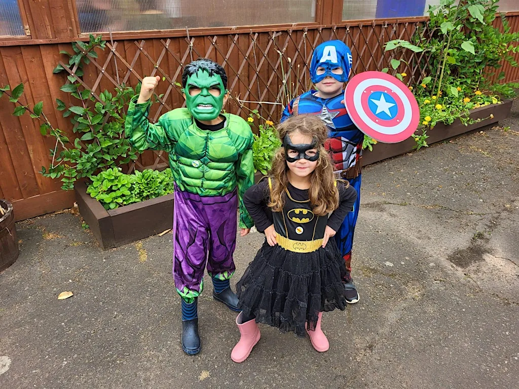 Superheroes at The Kingswood Trust