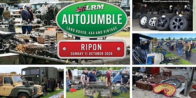 Land Rover, 4x4 and Vintage Autojumble Ripon 11 October 2026 - Visitor at Ripon Racecourse
