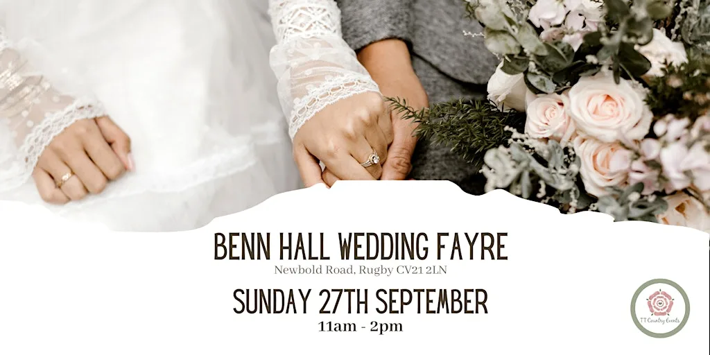 BENN Hall, Rugby Wedding Fayre at Benn Hall Rugby