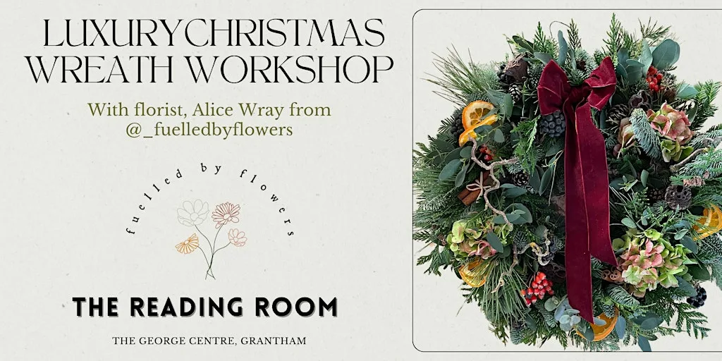 Luxury Wreath Workshop at The Reading Room
