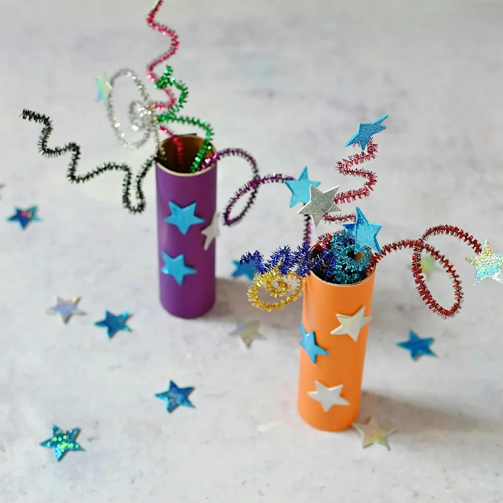 Kids Bonfire night firework craft