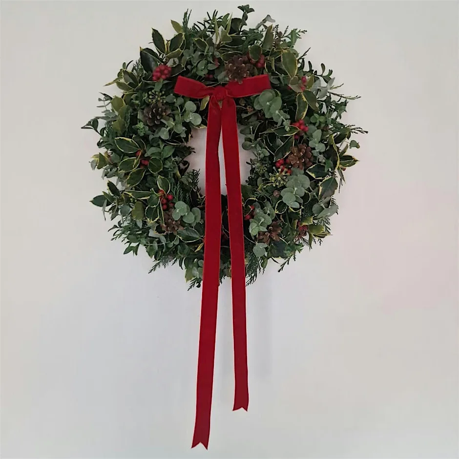 Festive Wreath Making at The Fisherman's Cot at The Fisherman's Cot