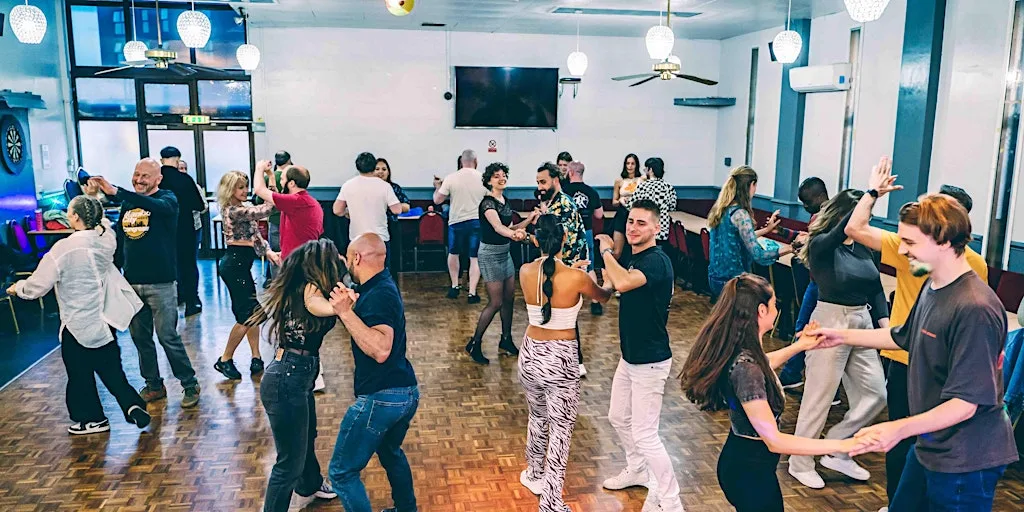 Monthly Latin Party - Sabor Latino - Salsa, Bachata & Reggaeton Dance Class at Portsmouth Rail Social Club