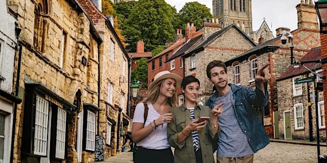 Discover Lincoln! Interactive Treasure Hunt & City Walk at Saint Benedict's Square