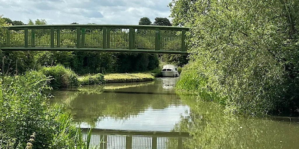 Walk and Talk for MENtal Health - Leighton Canal Walk - South at The Bottle House