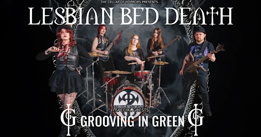 Lesbian Bed Death & Grooving in Green at Brighton Electric Studios