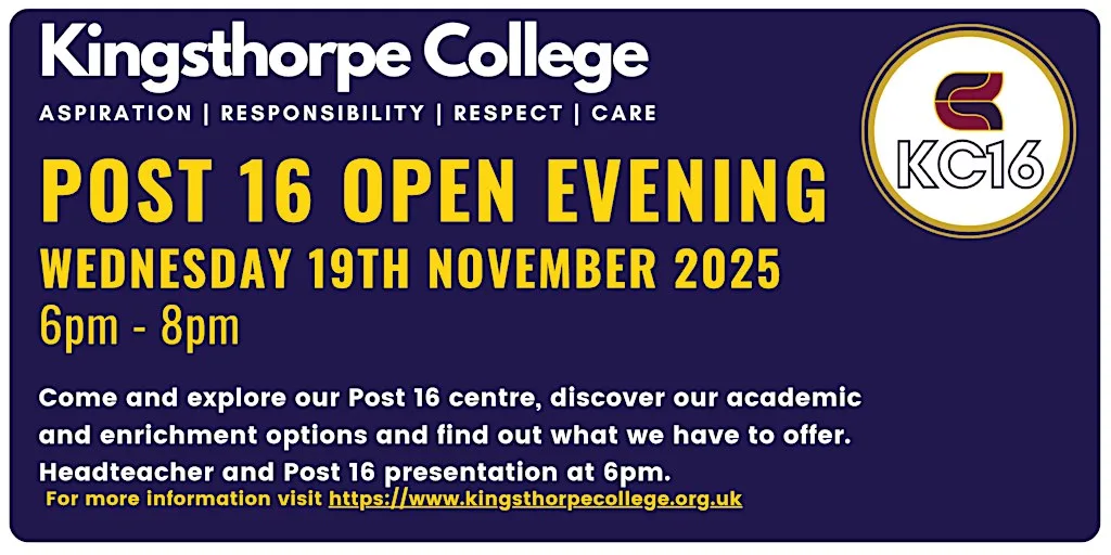 Kingsthorpe College Post-16 Open Evening at Kingsthorpe College