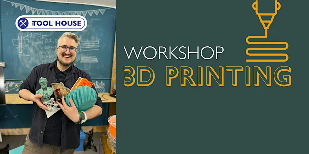 Introduction to 3D Printing with Sean Rodrigo at the Tool House in E17 at Walthamstow Pumphouse Museum