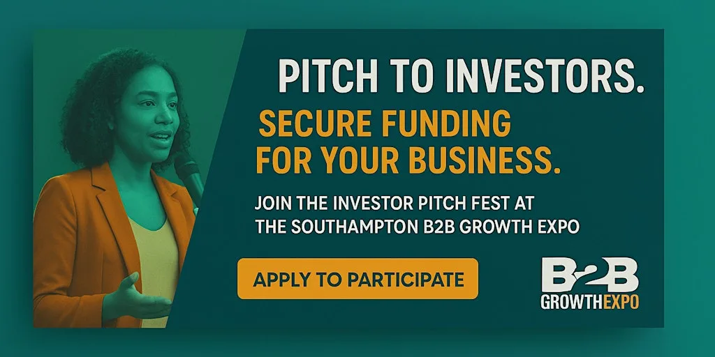 Southampton Investment Pitch Fest 2027 | Join Us At B2B Growth Expo at Hilton Southampton - Utilita Bowl