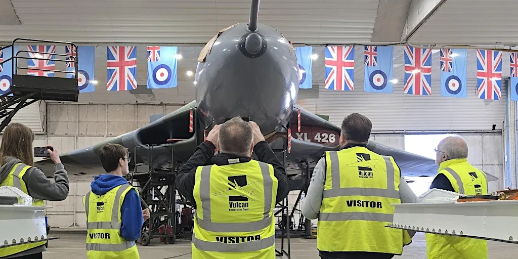 Vulcan VIP Visit - Saturday 7 November 2026 at London Southend Airport