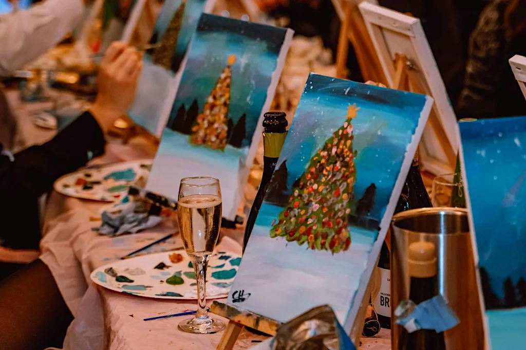 Paint & Pinot: Christmas Edition
