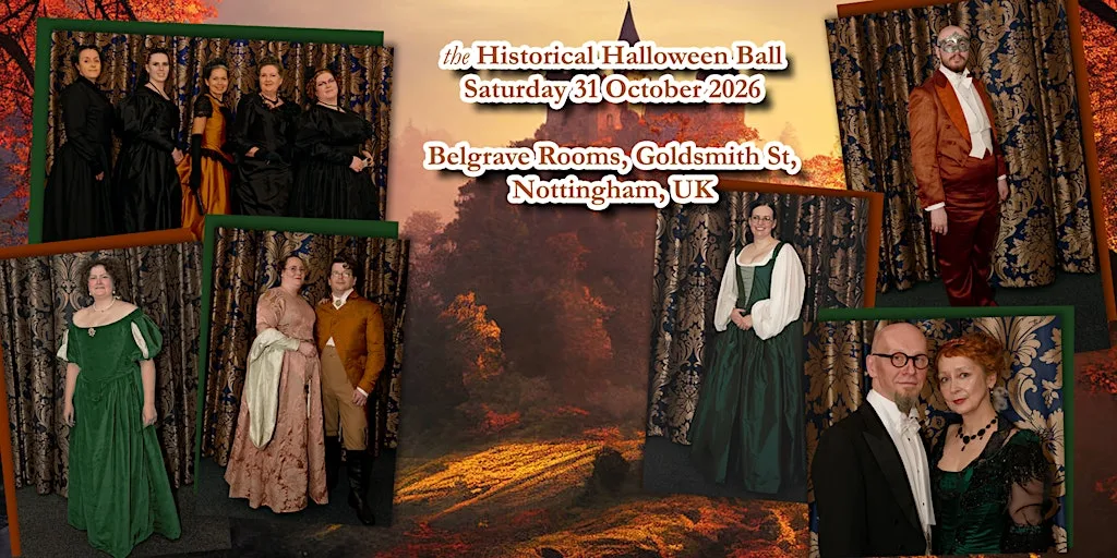 Historical Halloween Ball 2026: The Court of the Pumpkin King at The Belgrave Rooms
