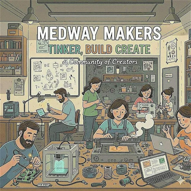Medway Makers: Tinker, Build, Create (September) at Mike's House