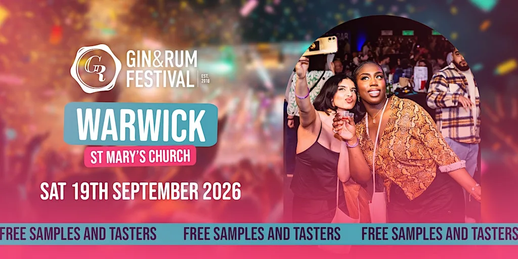 Gin & Rum Festival - Warwick - 2026 at St Mary’s Church