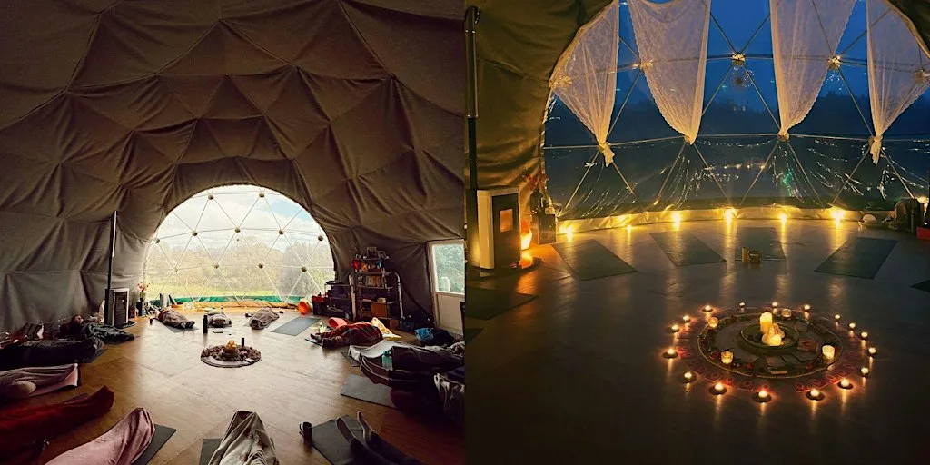 Autumn Reset Retreat - Yoga, Cacao, Breathwork, Journalling, Connection at Bective Mill Glamping & Camping