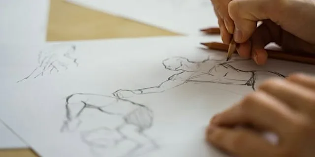 October's Life Drawing at the Broadway Gallery at Broadway Gallery