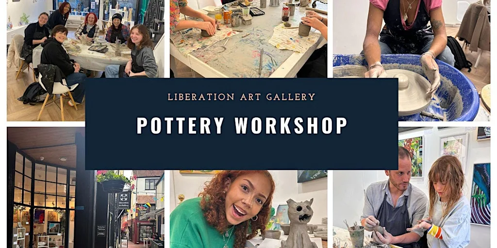 Taster Pottery Workshop at Liberation Art Gallery
