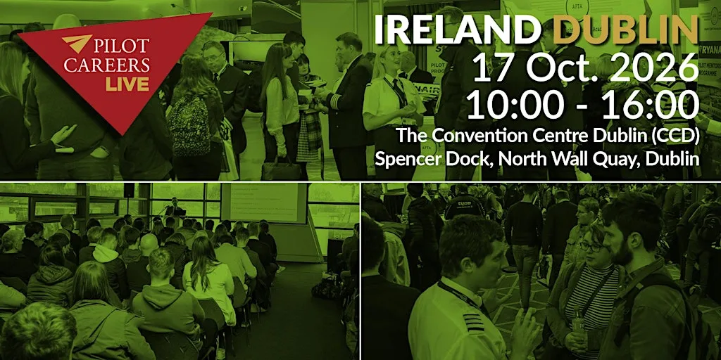 Pilot Careers Live Ireland - Dublin, 17 October 2026