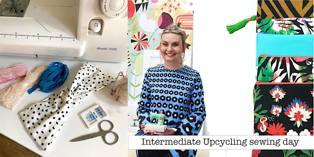 Intermediate - Upcycling Sewing Machine One Day Workshop at Westbury Arts Centre