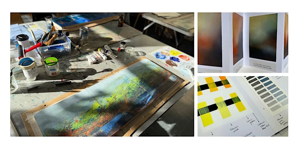 Oil and Cold Wax 4-day Masterclass with Paula Dunn at The Craft House