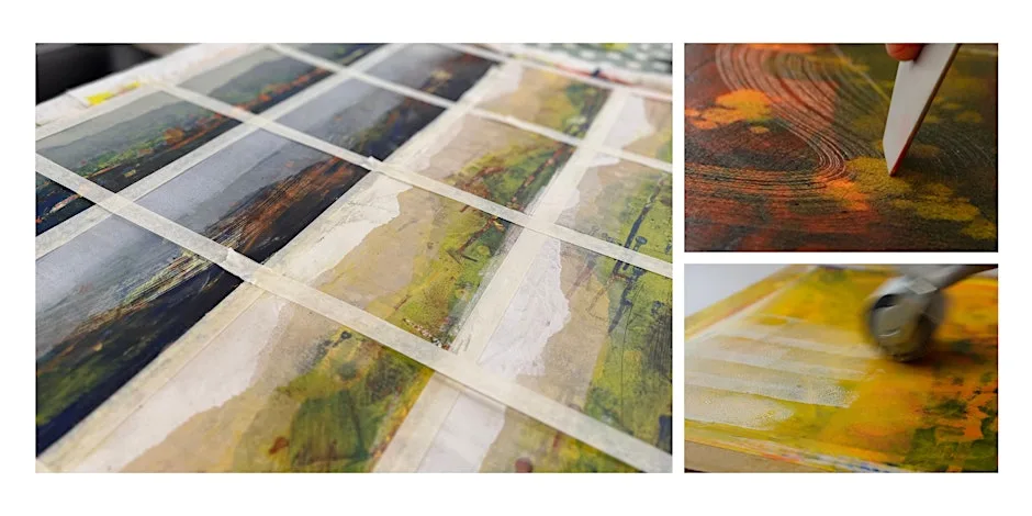Advanced Oils and Cold Wax with Paula Dunn (3 day course) at The Craft House