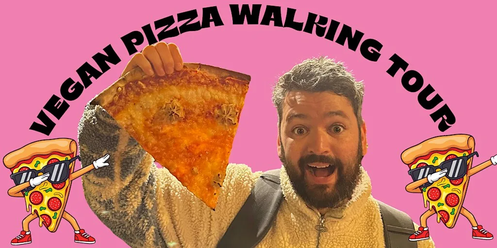 Dublin Vegan pizza walking tour at DiFontaine's Pizzeria