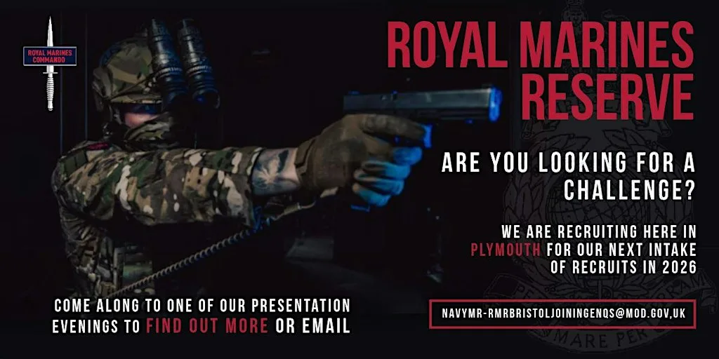 Royal Marines Reserve Bristol - Plymouth Recruit Presentation