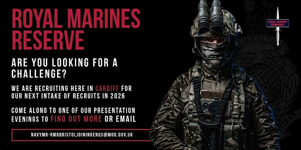 Royal Marines Reserve Bristol - Cardiff Recruit Presentation