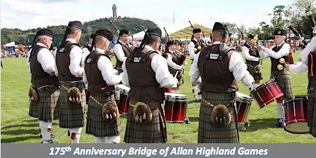 Bridge Of Allan Highland Games at Bridge Of Allan
