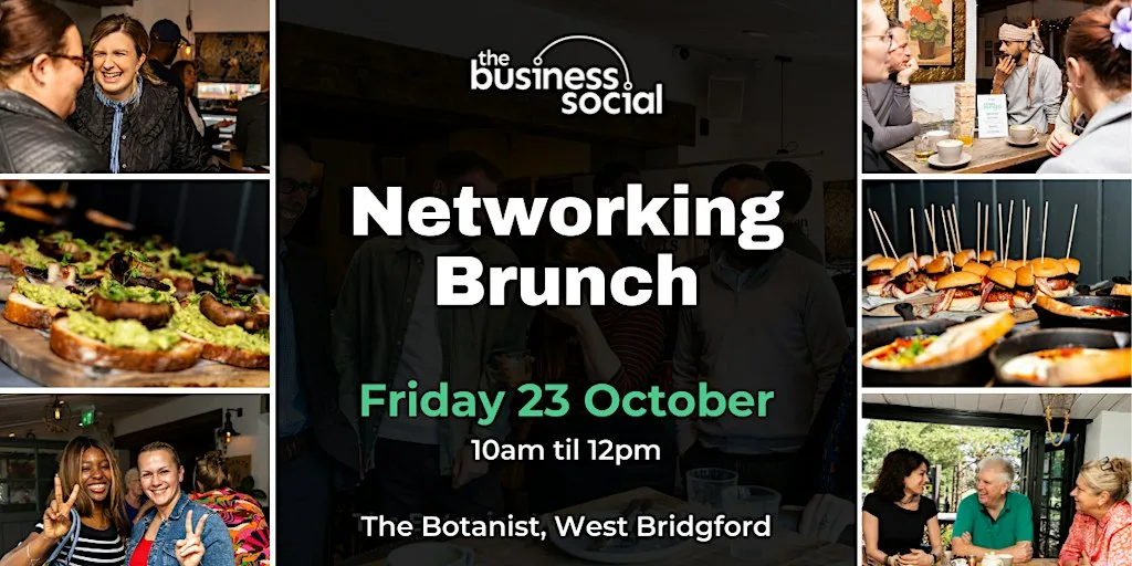 Networking Brunch NOTTINGHAM | October 2026 | Networking Event at The Botanist Bar & Restaurant West Bridgford
