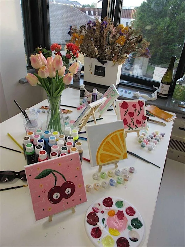 Paint and Sip With Sakhis