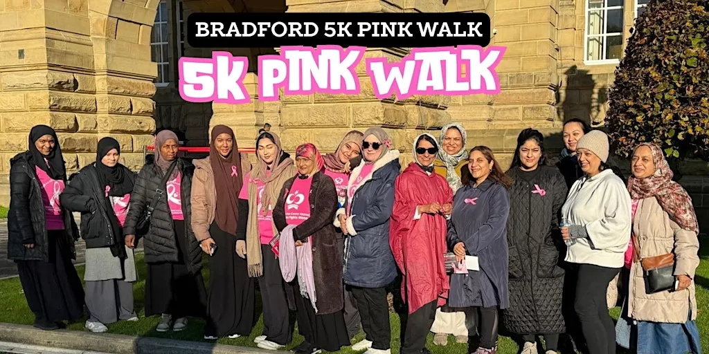 Imran Khan Cancer Appeal 5K Pink Walk - Bradford at Lister Park