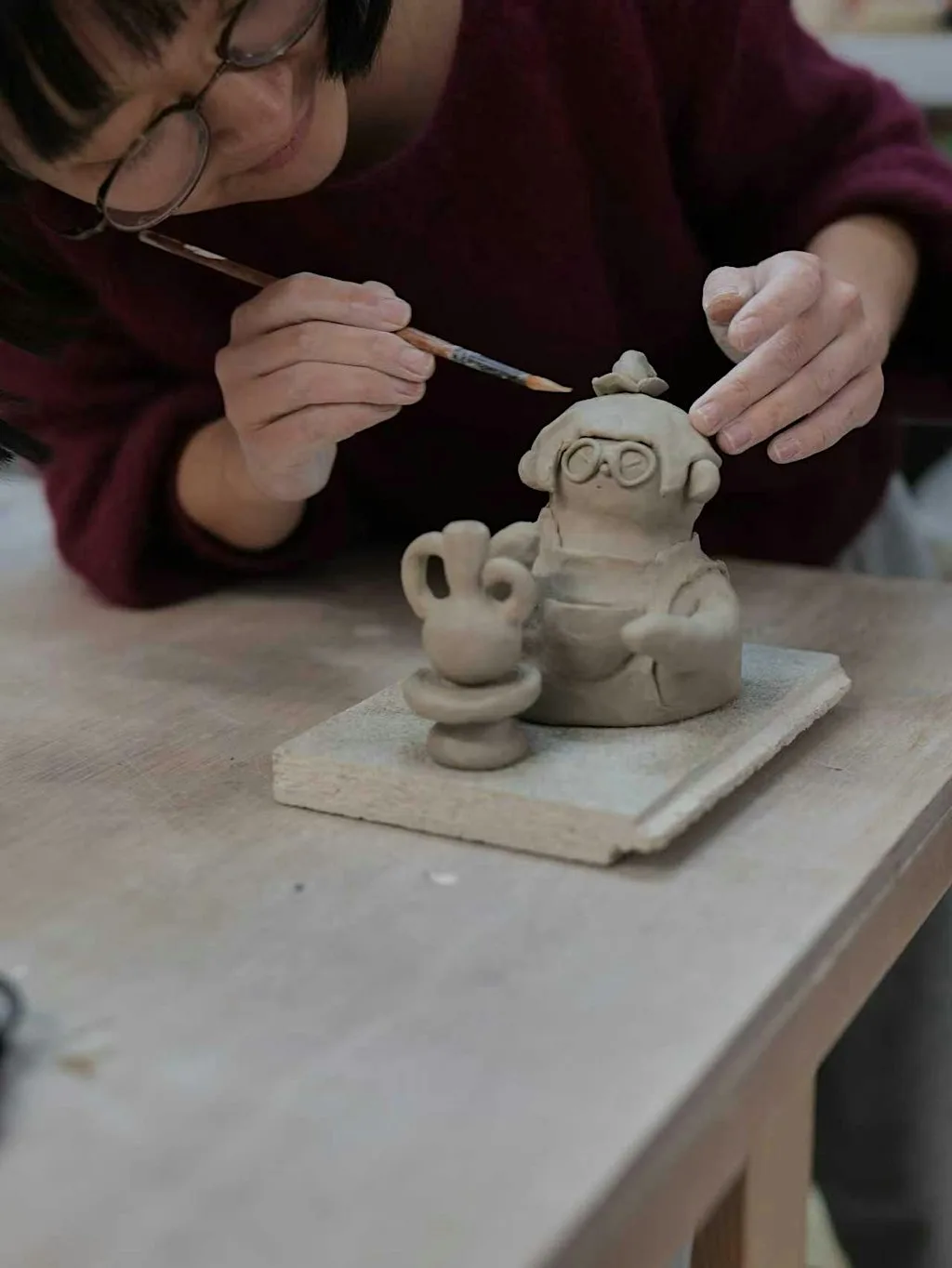 Freehand Clay Workshop-Create a Little Animal Sculpture
