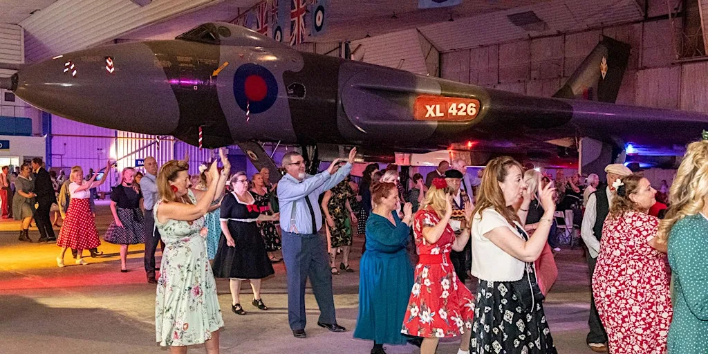 40s & 50s Hangar Dance at the Vulcan at London Southend Airport