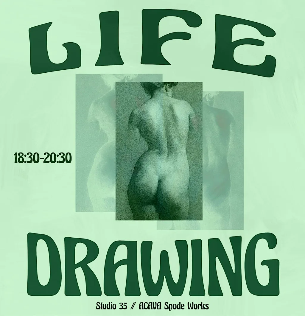 Life Drawing - 17th September at Studio 35 (ACAVA)