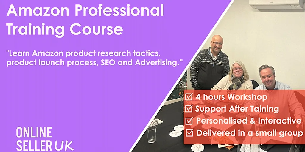 Amazon FBA for Professional Sellers Training Course - BIRMINGHAM at Comfort Inn Birmingham