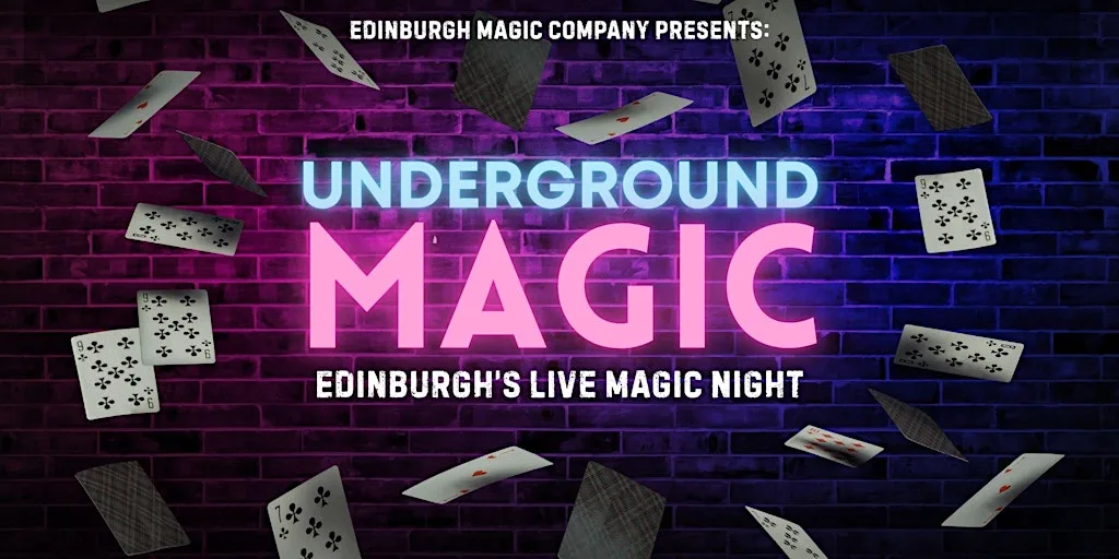 Underground Magic: Edinburgh’s Live Magic Night at The Gilded Saloon