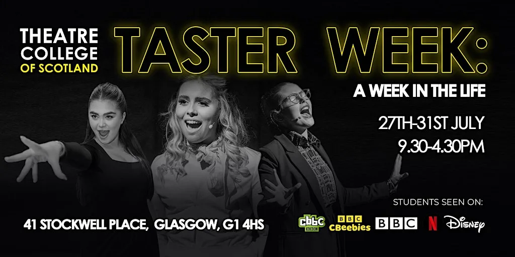 TCOS // TASTER WEEK at Theatre School of Scotland