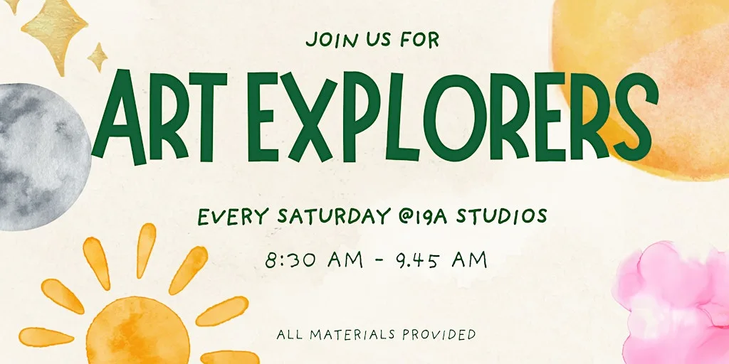 Art Explorers ( art classes for children, in a real gallery) at 19a gallery