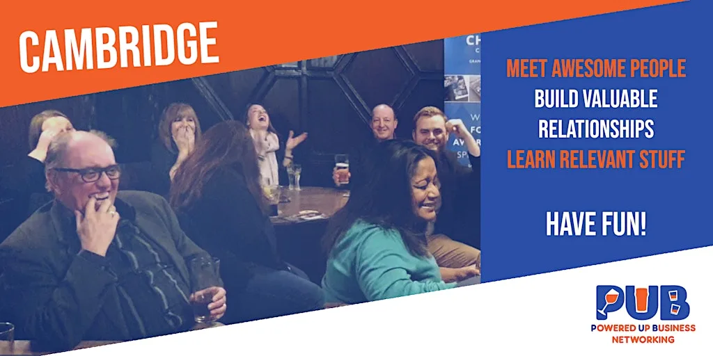 Cambridge - Powered Up Business Networking - July 2026 at Station Tavern