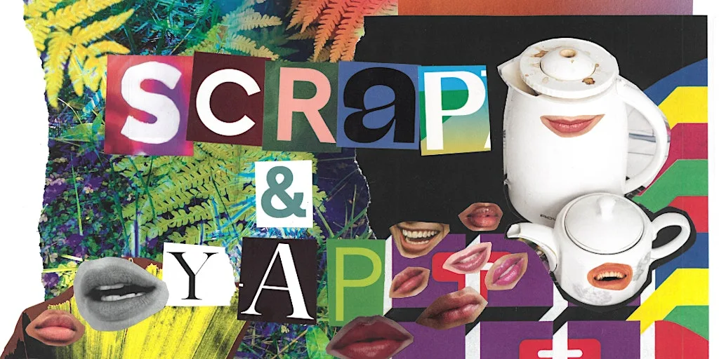 Scrap & Yap - 17 Sept 2026 ✂️ Collage Workshop at The Three Legs Brewery at The Three Legs Brewery & Taproom