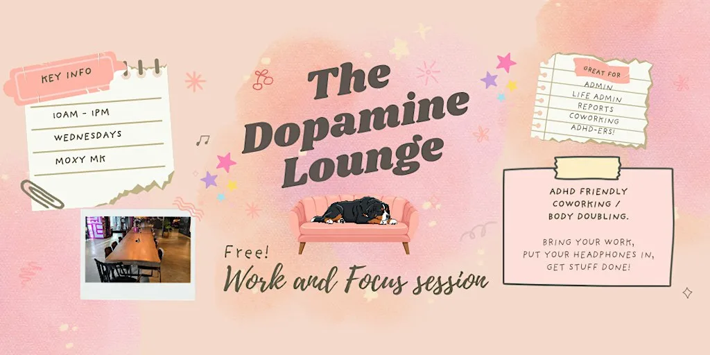 The Dopamine Lounge: Work & Focus Session (ADHD-Friendly)
