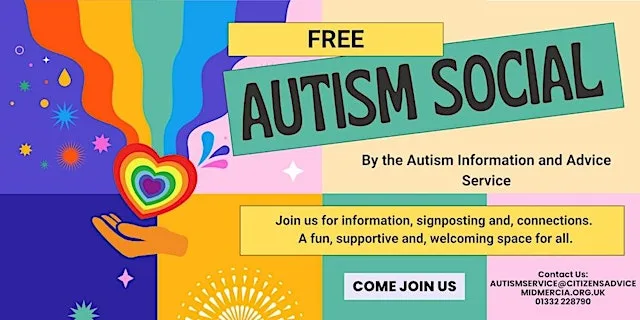 The Autism Social & Advice Drop-in at Derbion