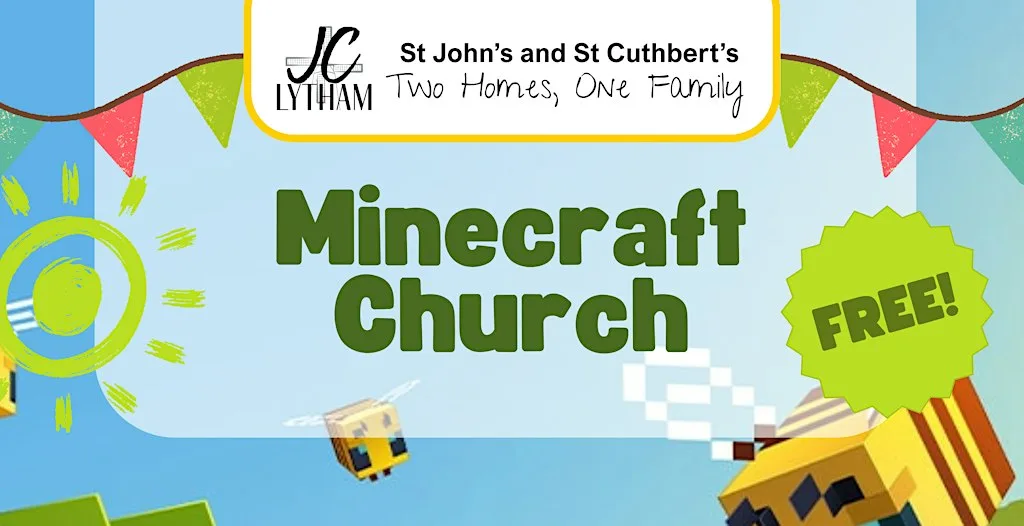 Minecraft Church at St Cuthbert's Church, Lytham
