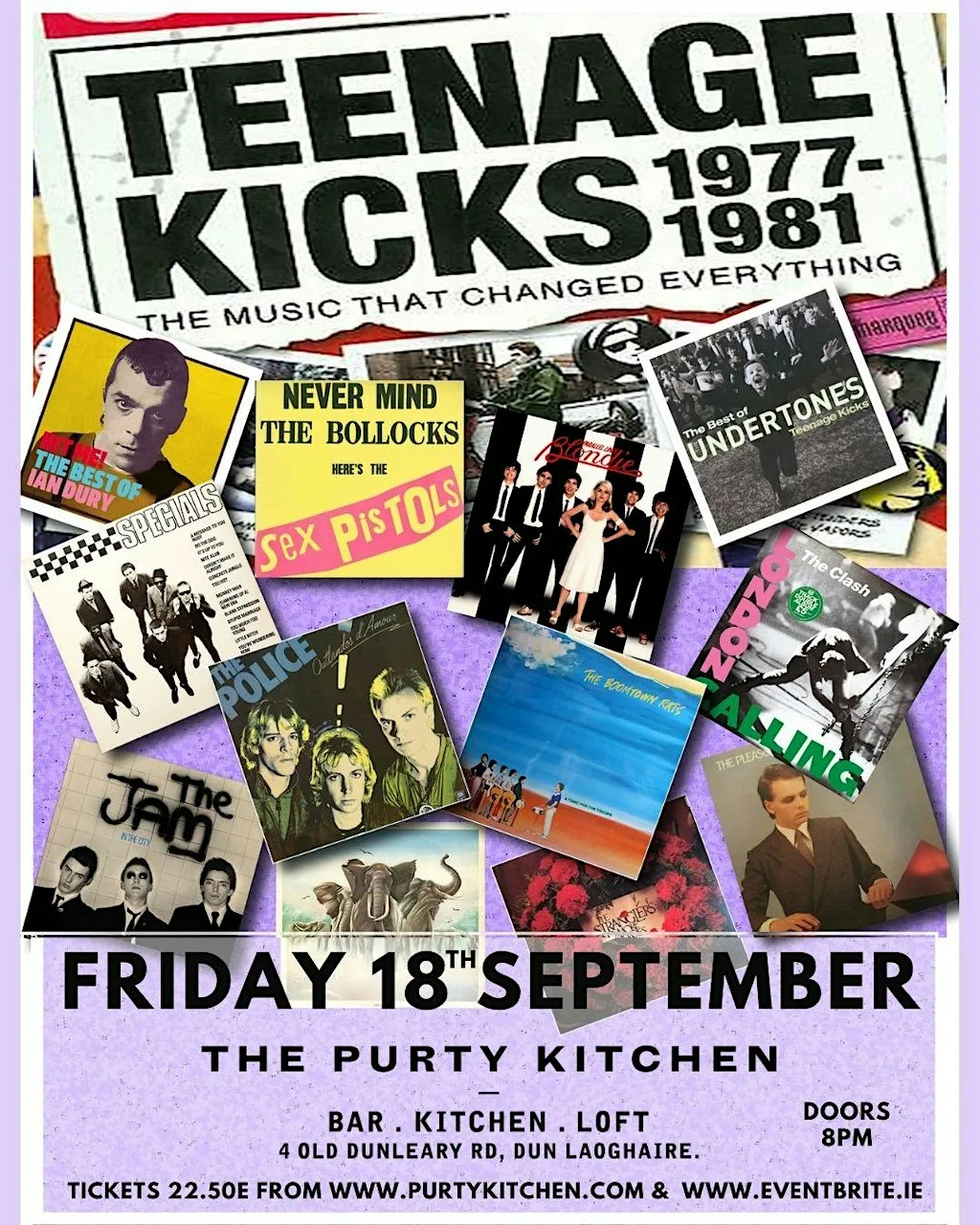 Teenage Kicks - Live at the Purty Kitchen at The Purty Kitchen