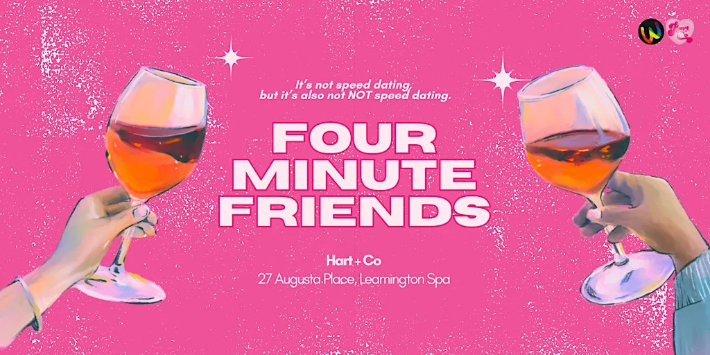 Four Minute Friends - Speed Friending Event - September 2026 at HART + CO