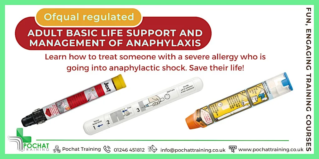 Adult BLS, AED and Management of Anaphylaxis (RQF)