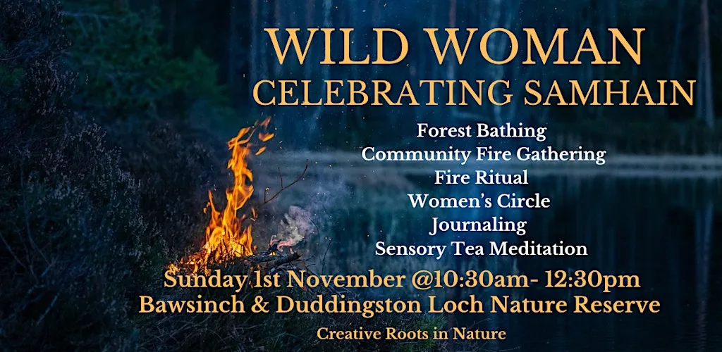 Wild Woman celebrating Samhain at 5 Old Church Ln